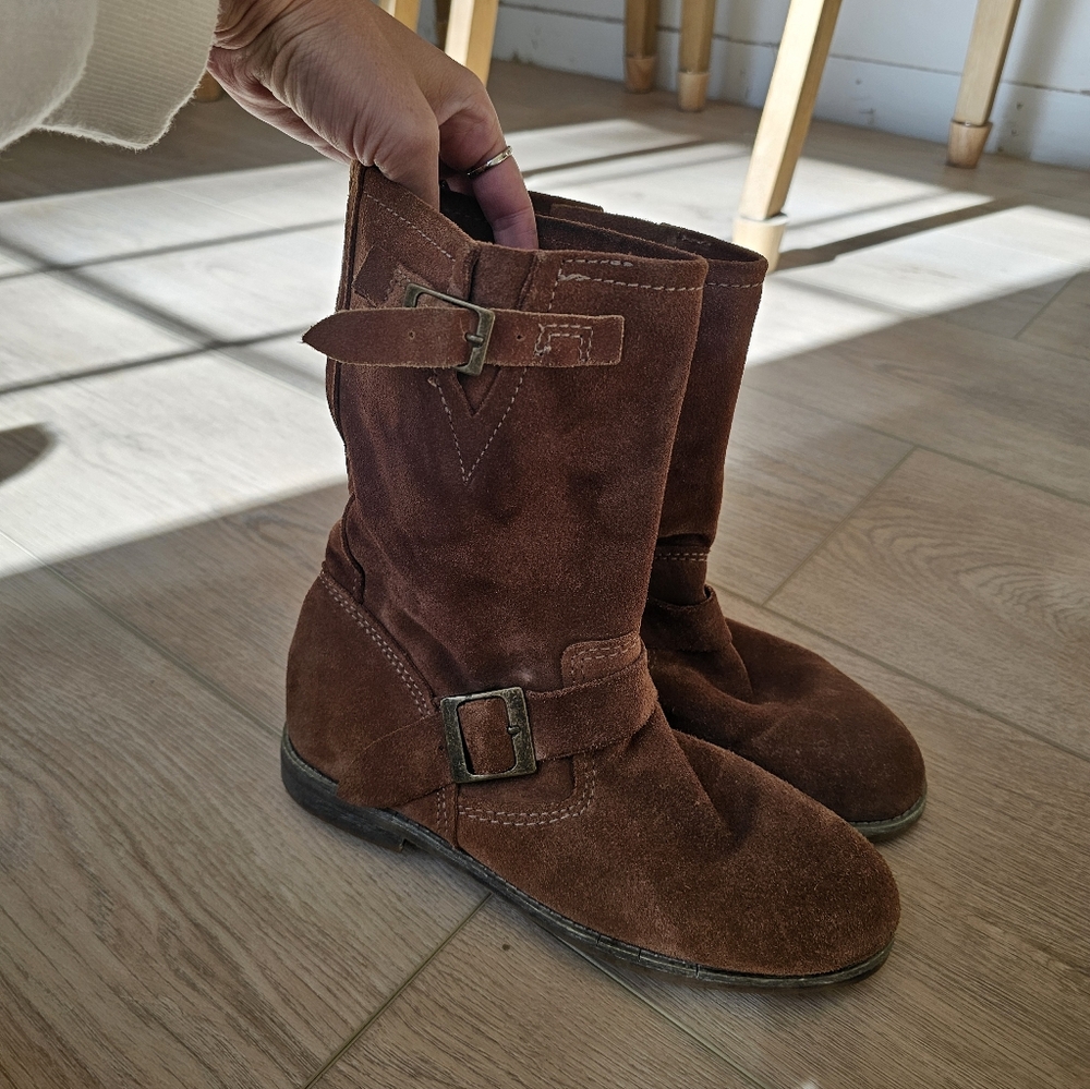 Jeffrey Campbell Dakota Leather Pull On Boots - Picture 4 of 10